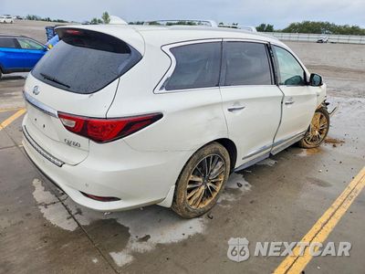 Trzecie zdjęcie samochodu z tyłu: 2016 INFINITI QX60 BASE VIN:5N1AL0MM9GC501465 - miniatura