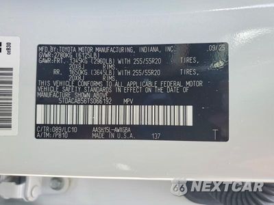 Zdjęcie 14 z 14 samochodu: 2026 TOYOTA GRAND HIGHLANDER HYBRID LIMITED VIN:5TDACAB56TS066192 - miniatura