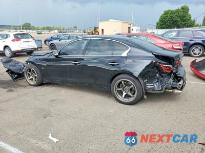 Drugie zdjęcie samochodu z przodu: 2018 INFINITI Q50 3.0T LUXE VIN:JN1EV7AR9JM611106 - miniatura