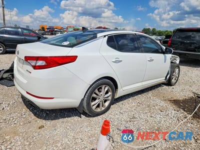 Trzecie zdjęcie samochodu z tyłu: 2012 KIA OPTIMA EX VIN:5XXGN4A60CG026059 - miniatura