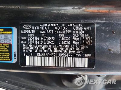 Zdjęcie 13 z 13 samochodu: 2020 HYUNDAI PALISADE LIMITED VIN:KM8R5DHE2LU059477 - miniatura