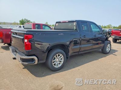 Trzecie zdjęcie samochodu z tyłu: 2022 CHEVROLET SILVERADO LTD K1500 LT VIN:1GCVYDET4NZ190767 - miniatura