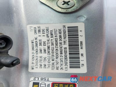 Zdjęcie 12 z 12 samochodu: 2014 HONDA CIVIC EXL VIN:2HGFG3B04EH500106 - miniatura