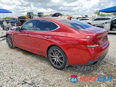 Drugie zdjęcie samochodu z przodu: 2019 GENESIS G70 ELITE VIN:KMTG74LE4KU037641 - miniatura