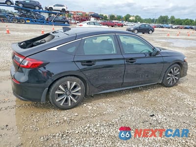 Trzecie zdjęcie samochodu z tyłu: 2024 HONDA CIVIC EXL VIN:19XFL1H76RE023831 - miniatura
