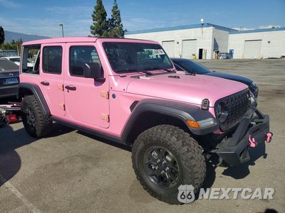 Czwarte zdjęcie samochodu z boku: 2024 JEEP WRANGLER 4XE VIN:1C4RJXN66RW121958 - miniatura