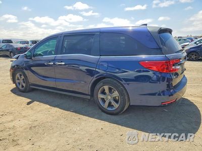 Drugie zdjęcie samochodu z przodu: 2021 HONDA ODYSSEY EX VIN:5FNRL6H51MB033842 - miniatura