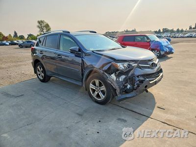 Czwarte zdjęcie samochodu z boku: 2015 TOYOTA RAV4 XLE VIN:JTMRFREV4FD150306 - miniatura