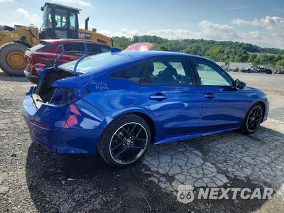 Trzecie zdjęcie samochodu z tyłu: 2022 HONDA CIVIC SPORT VIN:2HGFE2F56NH580885 - miniatura