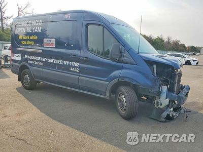 Czwarte zdjęcie samochodu z boku: 2018 FORD TRANSIT T-250 VIN:1FTYR2CM2JKB12808 - miniatura