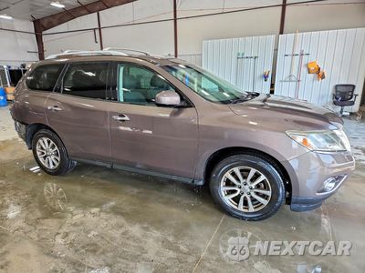 Czwarte zdjęcie samochodu z boku: 2015 NISSAN PATHFINDER SV VIN:5N1AR2MMXFC626225 - miniatura