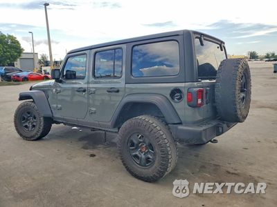 Drugie zdjęcie samochodu z przodu: 2018 JEEP WRANGLER UNLIMITED SPORT VIN:1C4HJXDG5JW319621 - miniatura