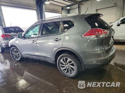 Drugie zdjęcie samochodu z przodu: 2016 NISSAN ROGUE SL VIN:5N1AT2MV1GC789244 - miniatura