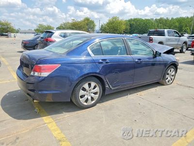 Trzecie zdjęcie samochodu z tyłu: 2010 HONDA ACCORD EX VIN:1HGCP2F70AA000456 - miniatura