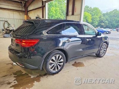Trzecie zdjęcie samochodu z tyłu: 2014 ACURA MDX TECHNOLOGY VIN:5FRYD3H42EB020001 - miniatura