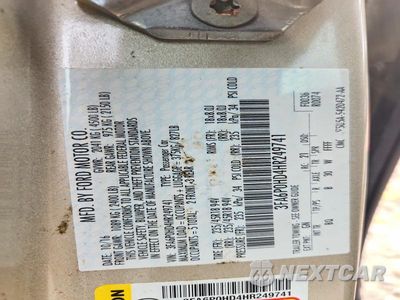 Zdjęcie 12 z 12 samochodu: 2017 FORD FUSION SE VIN:3FA6P0HD4HR249741 - miniatura