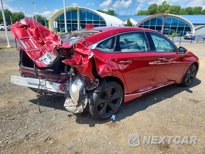 Trzecie zdjęcie samochodu z tyłu: 2018 HONDA ACCORD TOURING VIN:1HGCV1F90JA183021 - miniatura