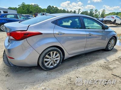 Trzecie zdjęcie samochodu z tyłu: 2016 HYUNDAI ELANTRA SE VIN:5NPDH4AEXGH740499 - miniatura