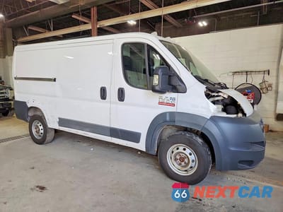 Czwarte zdjęcie samochodu z boku: 2017 RAM PROMASTER 1500 DELIVERY VAN VIN:3C6TRVAG2HE551374 - miniatura