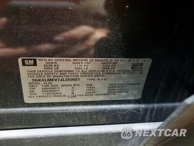 Zdjęcie 13 z 13 samochodu: 2018 GMC TERRAIN SLE VIN:3GKALMEV7JL259651 - miniatura