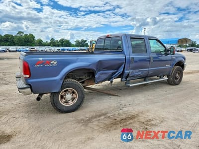 Trzecie zdjęcie samochodu z tyłu: 2004 FORD F350 SRW SUPER DUTY VIN:1FTSW31P44EB00194 - miniatura