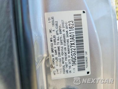 Zdjęcie 12 z 12 samochodu: 2001 HONDA ACCORD EX VIN:1HGCG327X1A011623 - miniatura