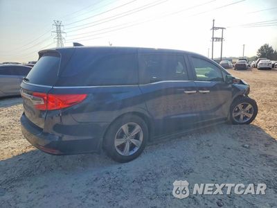 Trzecie zdjęcie samochodu z tyłu: 2019 HONDA ODYSSEY EXL VIN:5FNRL6H70KB128505 - miniatura