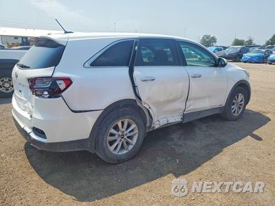 Trzecie zdjęcie samochodu z tyłu: 2019 KIA SORENTO LX VIN:5XYPGDA31KG438890 - miniatura