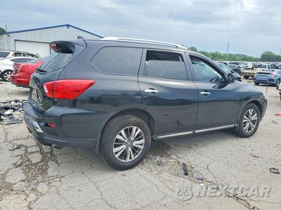 Trzecie zdjęcie samochodu z tyłu: 2019 NISSAN PATHFINDER S VIN:5N1DR2MM0KC642179 - miniatura