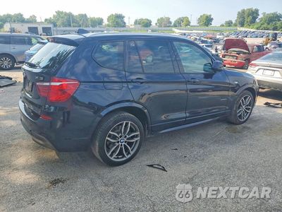 Trzecie zdjęcie samochodu z tyłu: 2016 BMW X3 XDRIVE28I VIN:5UXWX9C52G0D92170 - miniatura