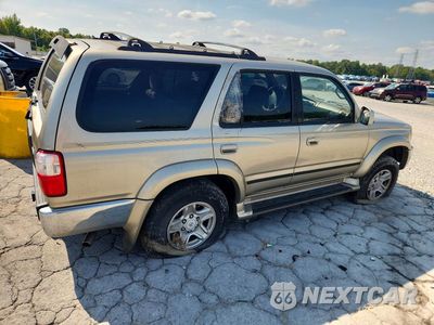 Trzecie zdjęcie samochodu z tyłu: 2001 TOYOTA 4RUNNER SR5 VIN:JT3GN86R010197875 - miniatura