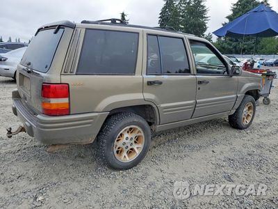 Trzecie zdjęcie samochodu z tyłu: 1996 JEEP GRAND CHEROKEE LIMITED VIN:1J4GZ78Y3TC311782 - miniatura