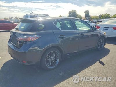 Trzecie zdjęcie samochodu z tyłu: 2011 LEXUS CT 200 VIN:JTHKD5BH8B2007667 - miniatura