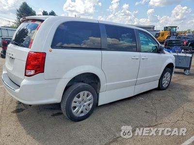 Trzecie zdjęcie samochodu z tyłu: 2018 DODGE GRAND CARAVAN SE VIN:2C7WDGBG8JR133729 - miniatura
