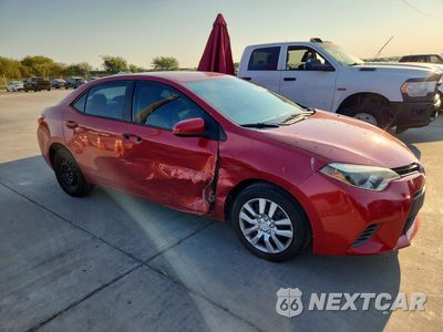 Czwarte zdjęcie samochodu z boku: 2016 TOYOTA COROLLA LE VIN:5YFBURHE2GP434650 - miniatura