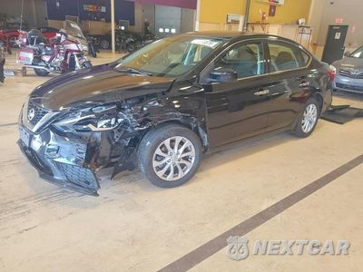 2019 NISSAN SENTRA SV 3N1AB7AP4KY237797 - główne zdjęcie licytacji z USA - miniatura
