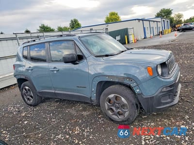 Czwarte zdjęcie samochodu z boku: 2018 JEEP RENEGADE SPORT VIN:ZACCJBAB5JPH08889 - miniatura