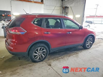 Trzecie zdjęcie samochodu z tyłu: 2014 NISSAN ROGUE S VIN:5N1AT2MT0EC823640 - miniatura