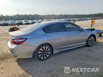 Trzecie zdjęcie samochodu z tyłu: 2017 HONDA ACCORD TOURING HYBRID VIN:JHMCR6F73HC011559 - miniatura