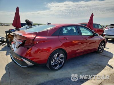 Trzecie zdjęcie samochodu z tyłu: 2025 HYUNDAI ELANTRA HYBRID SEL SPORT VIN:KMHLM4DJ9SU174006 - miniatura