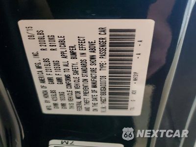 Zdjęcie 12 z 12 samochodu: 2016 HONDA ACCORD EXL VIN:1HGCT1B8XGA000736 - miniatura