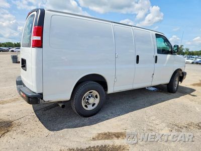 Trzecie zdjęcie samochodu z tyłu: 2019 CHEVROLET EXPRESS 2500 CARGO DELIVERY VAN VIN:1GCWGAFP0K1369535 - miniatura