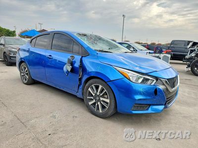 Czwarte zdjęcie samochodu z boku: 2020 NISSAN VERSA SV VIN:3N1CN8EV1LL865328 - miniatura