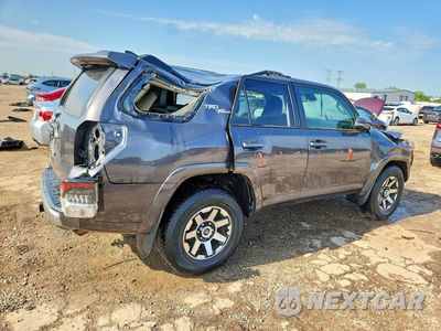 Trzecie zdjęcie samochodu z tyłu: 2022 TOYOTA 4RUNNER TRD OFF-ROAD PREMIUM VIN:JTERU5JR9N6016171 - miniatura