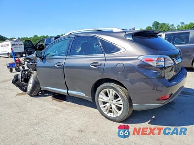Drugie zdjęcie samochodu z przodu: 2010 LEXUS RX 450H VIN:JTJBC1BA3A2414453 - miniatura