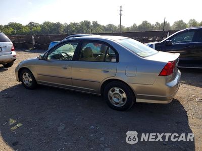 Drugie zdjęcie samochodu z przodu: 2004 HONDA CIVIC HYBRID VIN:JHMES96674S010128 - miniatura