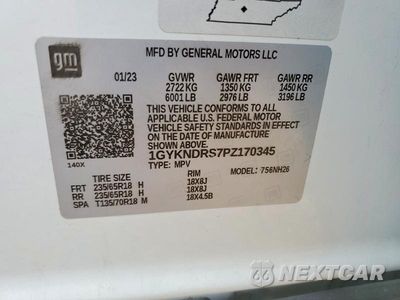 Zdjęcie 14 z 14 samochodu: 2023 CADILLAC XT5 PREMIUM LUXURY VIN:1GYKNDRS7PZ170345 - miniatura
