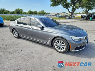 Czwarte zdjęcie samochodu z boku: 2017 BMW 740 XE VIN:WBA7J2C5XHG497556 - miniatura