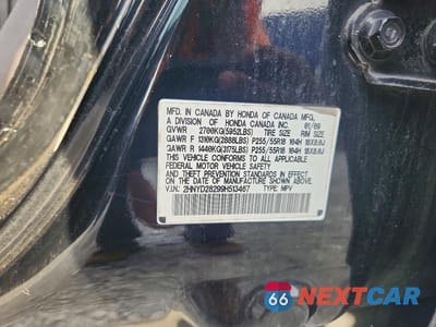 Zdjęcie 14 z 14 samochodu: 2009 ACURA MDX VIN:2HNYD28299H513467 - miniatura