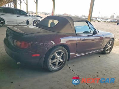 Trzecie zdjęcie samochodu z tyłu: 2000 MAZDA MX-5 MIATA BASE VIN:JM1NB3532Y0146898 - miniatura